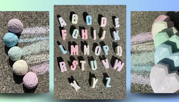 Rainbow Sidewalk Chalk NZ