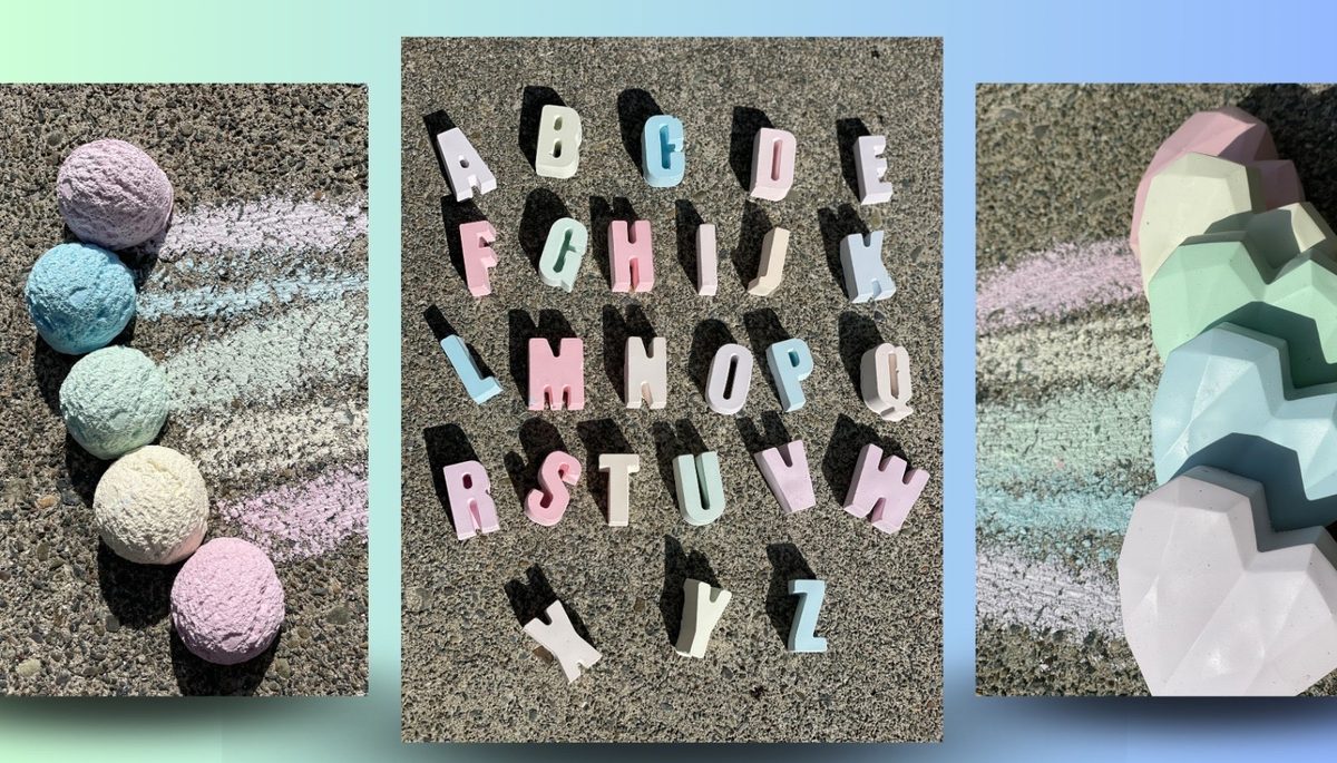 Rainbow Sidewalk Chalk NZ photo 1