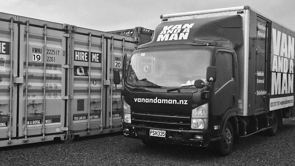Van and a Storage Man Nelson